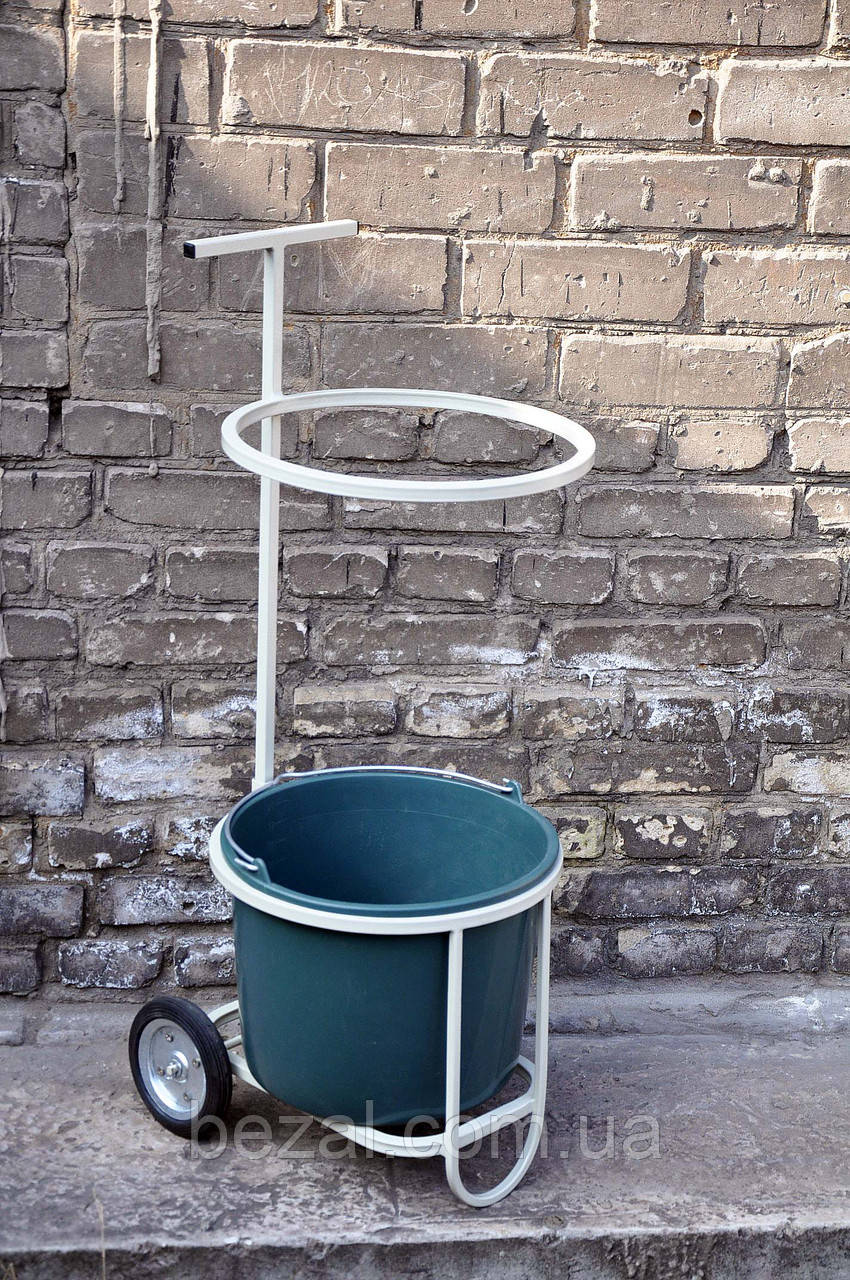 Візок для двірника з відром 20 л, фото 1