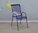Стілець металевий для саду та тераси Літо OL229, фото 3