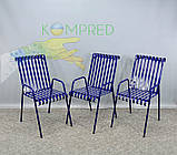 Стілець металевий для саду та тераси Літо OL229, фото 2