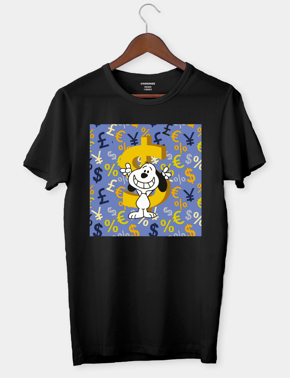 Чоловіча футболка "Snoopy dog money", фото 1