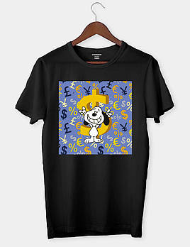 Чоловіча футболка "Snoopy dog money"