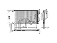 Радиатор кондиционера DCN05003 BMW X3 E83 04-10, 3 E46 99-05