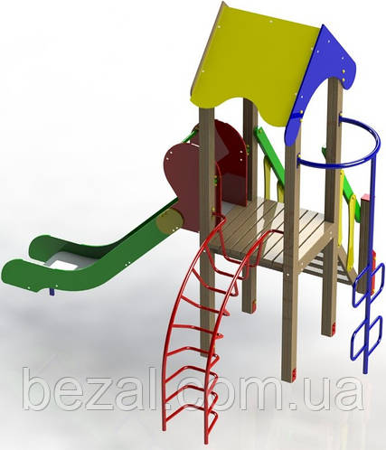 Детский игровой комплекс Одна башня (ID#1662533919), цена: 54473 ...
