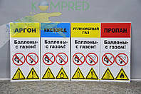 Плакаты с информационными и запрещающими знаками