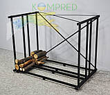 Дровниця під кубометр дров 2000х700х1000 Kompred OL321/3, фото 3