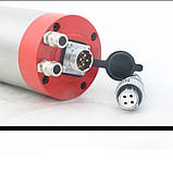 Шпиндель водяній SQD80 1,5 кВт, гайка ER16, фото 2