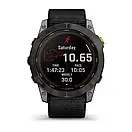 Смарт-годинник Garmin Enduro 2 з чорним нейлоновим ремінцем, фото 7