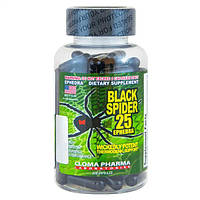 Cloma Pharma Black Spider 100 caps. Original жиросжигатель