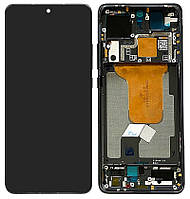 Дисплей Xiaomi 12X 5G (2022) Xiaomi 12 / 12S с тачскрином и рамкой, оригинал 100% Service Pack, Black