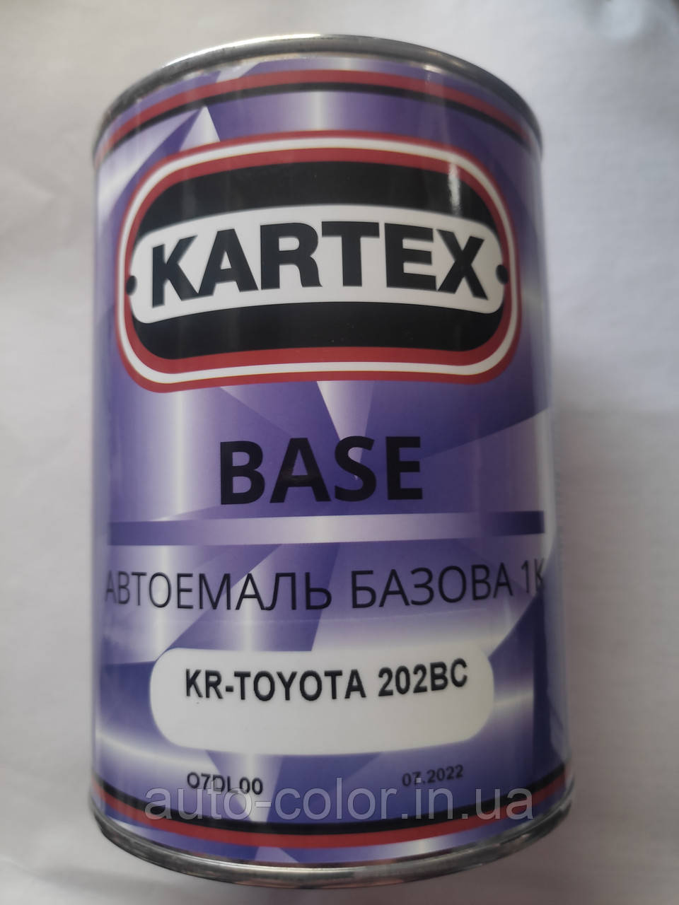 KARTEX 202 Toyota чорна базова емаль 0.8 л