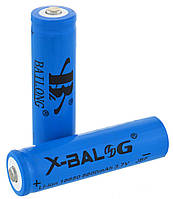 Аккумулятор батарея Bailong 18650 Li-ion 3.7V Blue 1 шт. (3_00481)