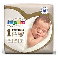 Подгузники Lupilu premium 1 (2-5кг) 26шт Германия