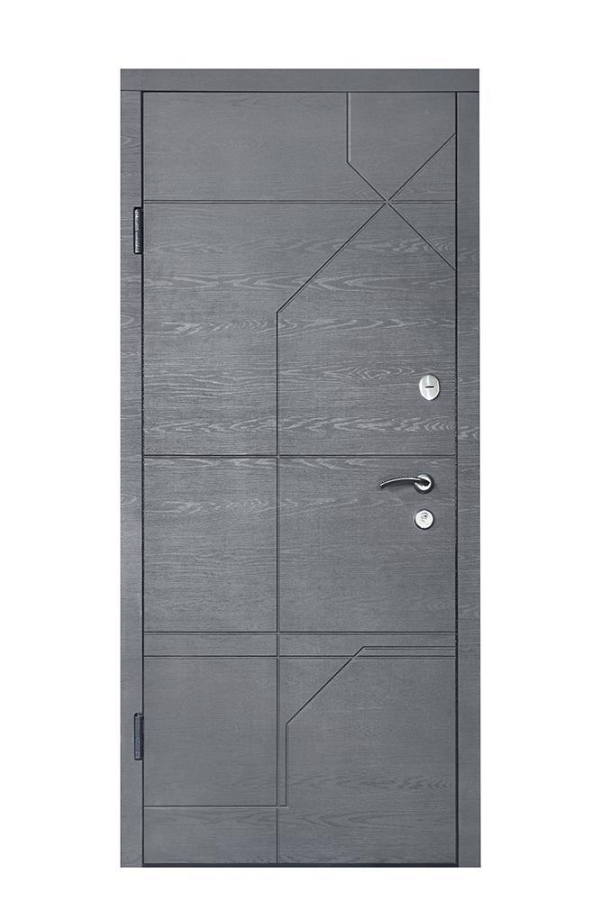 Вхідні металеві двері М2 - дуб гріфіль