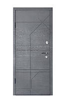 Вхідні металеві двері М2 - дуб гріфіль