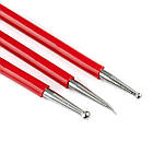 Інструменти для різьблення по шкірі 16см*0,7см PLS003, фото 2