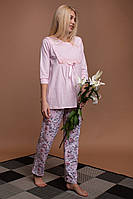 Женская пижама для беременных - кофта на пуговицах и штаны