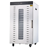 Комерційний дегідратор Tekhniko DH-24H Commercial Food Dehydrator (24 сталевих лотка), фото 6