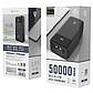 Зовнішній акумулятор повербанк power bank Lenyes PX591 50000 mAh  ⁇ 4USB/Type-C, PD/QC, 3A/20W ⁇  black, фото 6