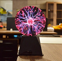 Плазменный шар - plasma Light 20 см | Плазменный шар Тесла | ночник | светильник и