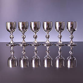 Набір чарок Bohemia Sterna 50 мл золото біле 4S149/050