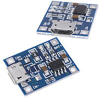 Зарядное для Li-Po (TP4056 1A Lipo Battery Charging Board micro USB)