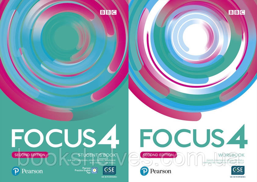 Focus (Second Edition) 4 Student's Book&Workbook Підручник та Робочий зошит