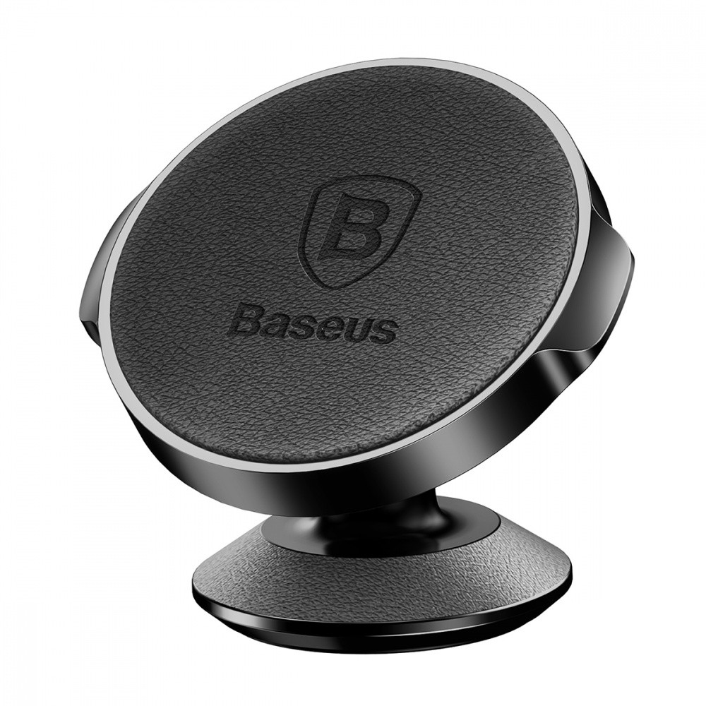 Тримач (автотримач) магнітний для телефону в машину Baseus Small Ears Чорний (SUER-F01)
