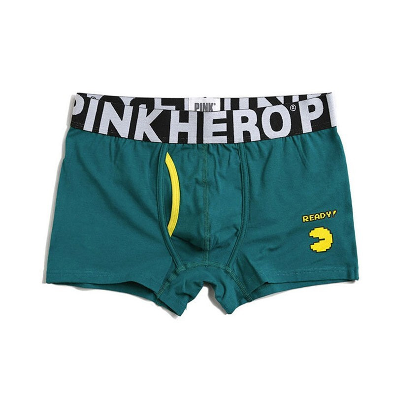 Боксери для чоловіків на кожен день Pink Hero смарагдові READY!