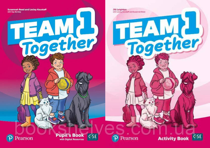 Team Together 1 Pupil's Book&Activity Book Підручник та Робочий зошит