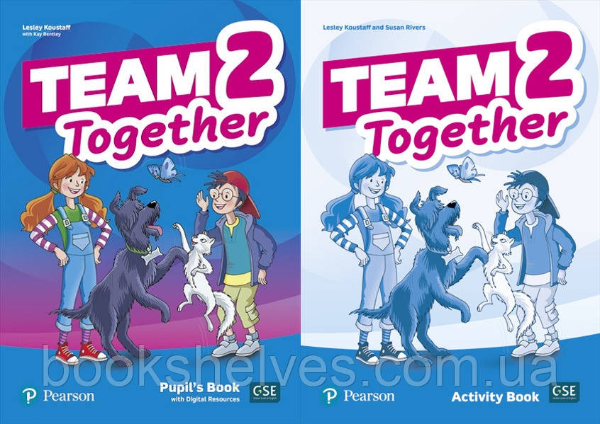 Team Together 2 Pupil's Book&Activity Book Підручник та Робочий зошит