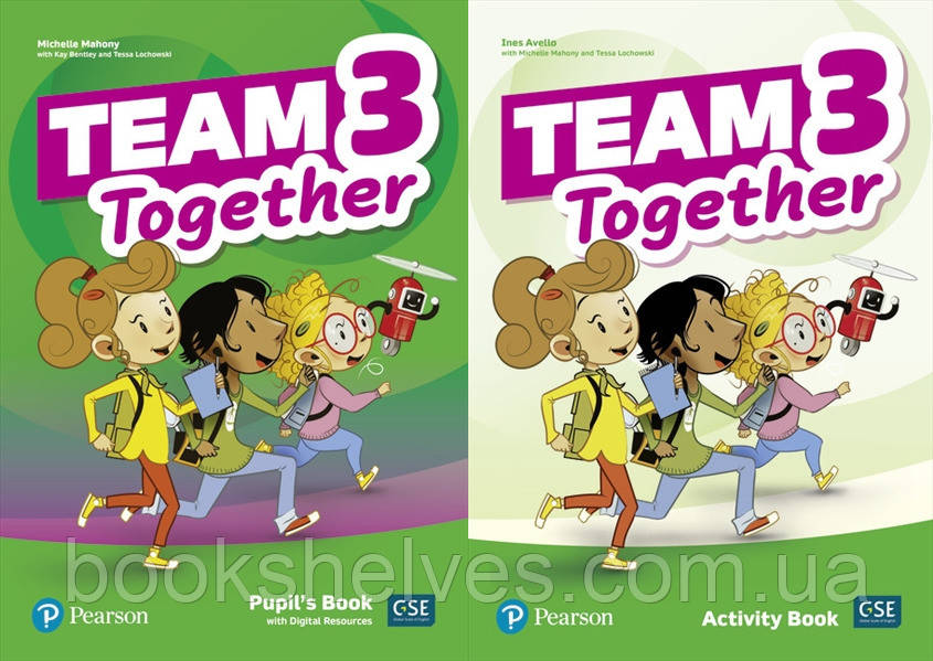 Team Together 3 Pupil's Book&Activity Book Підручник та Робочий зошит