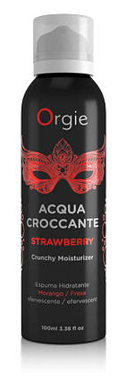 Шипучая пена для массажа Orgie Acqua Crocante Strawberry all Оригинал Скидка All 1532, фото 1