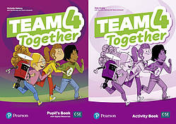 Team Together 4 Pupil's Book&Activity Book Підручник та Робочий зошит
