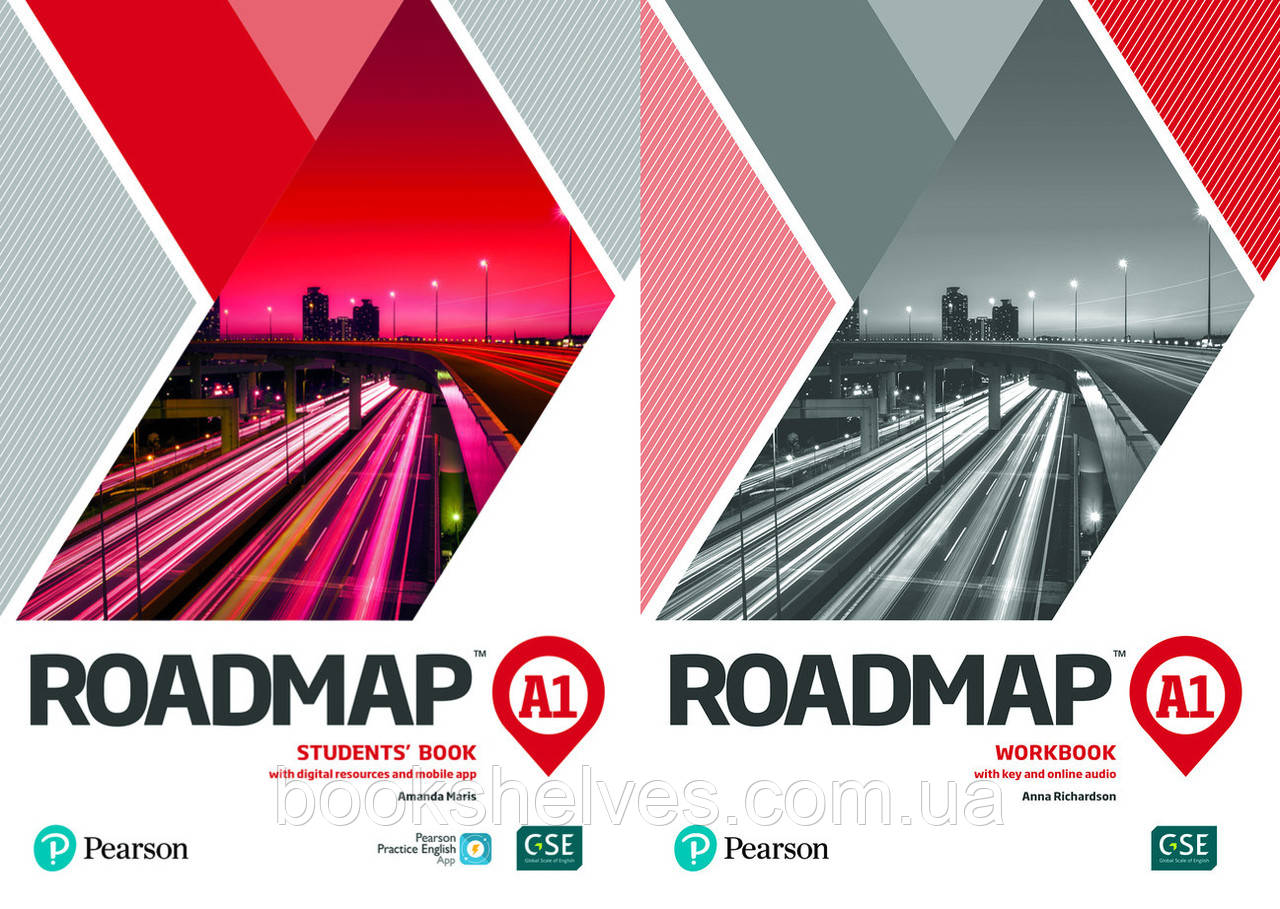 ROADMAP A1 Student's Book&Workbook Підручник та Робочий зошит