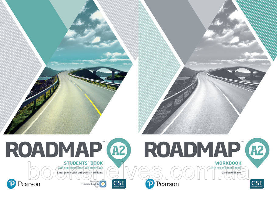 ROADMAP A2 Student's Book&Workbook Підручник та Робочий зошит