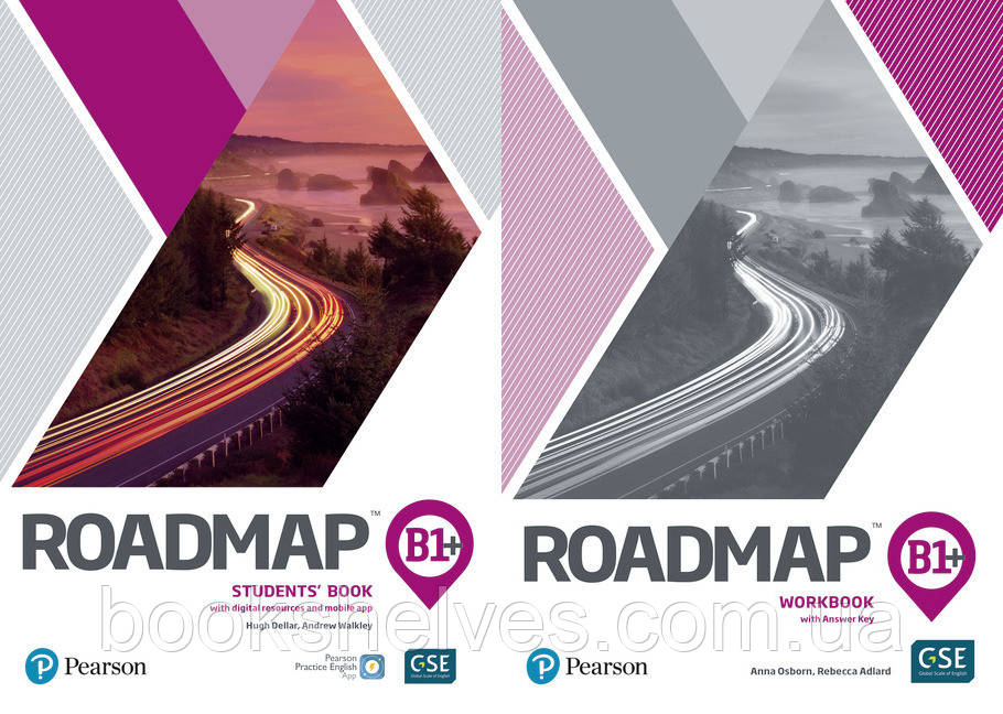 ROADMAP B1+ Student's Book&Workbook Підручник та Робочий зошит