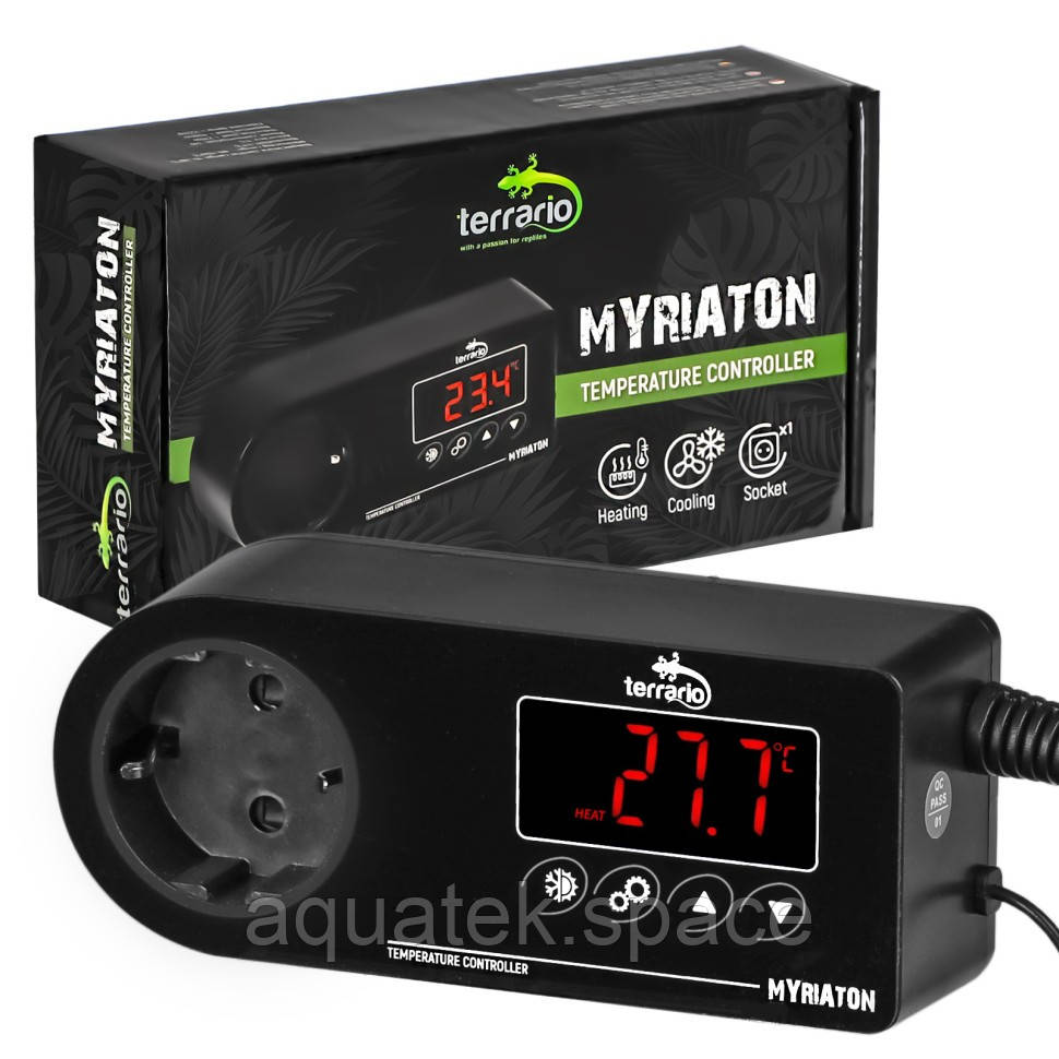 Терморегулятор для террариума Terrario Myriaton Temperature Controller - фото 3 - id-p1662633390