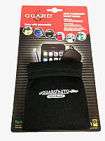 Карман для телефону чорний тканина AK0201/ SAK 04