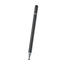 Стілус універсальний Gojodoq 2 у 1 Capacitive Drawing Point Ball Black