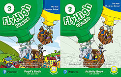 Fly High 3 Ukraine Pupil's Book&Activity Book Підручник та Робочий зошит