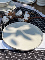 Тарілка кругла з бортиком, 29 см, "Капучино"