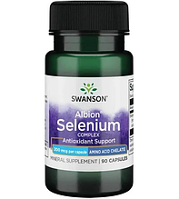 Swanson Albion Selenium Complex 200 mcg 90 Caps