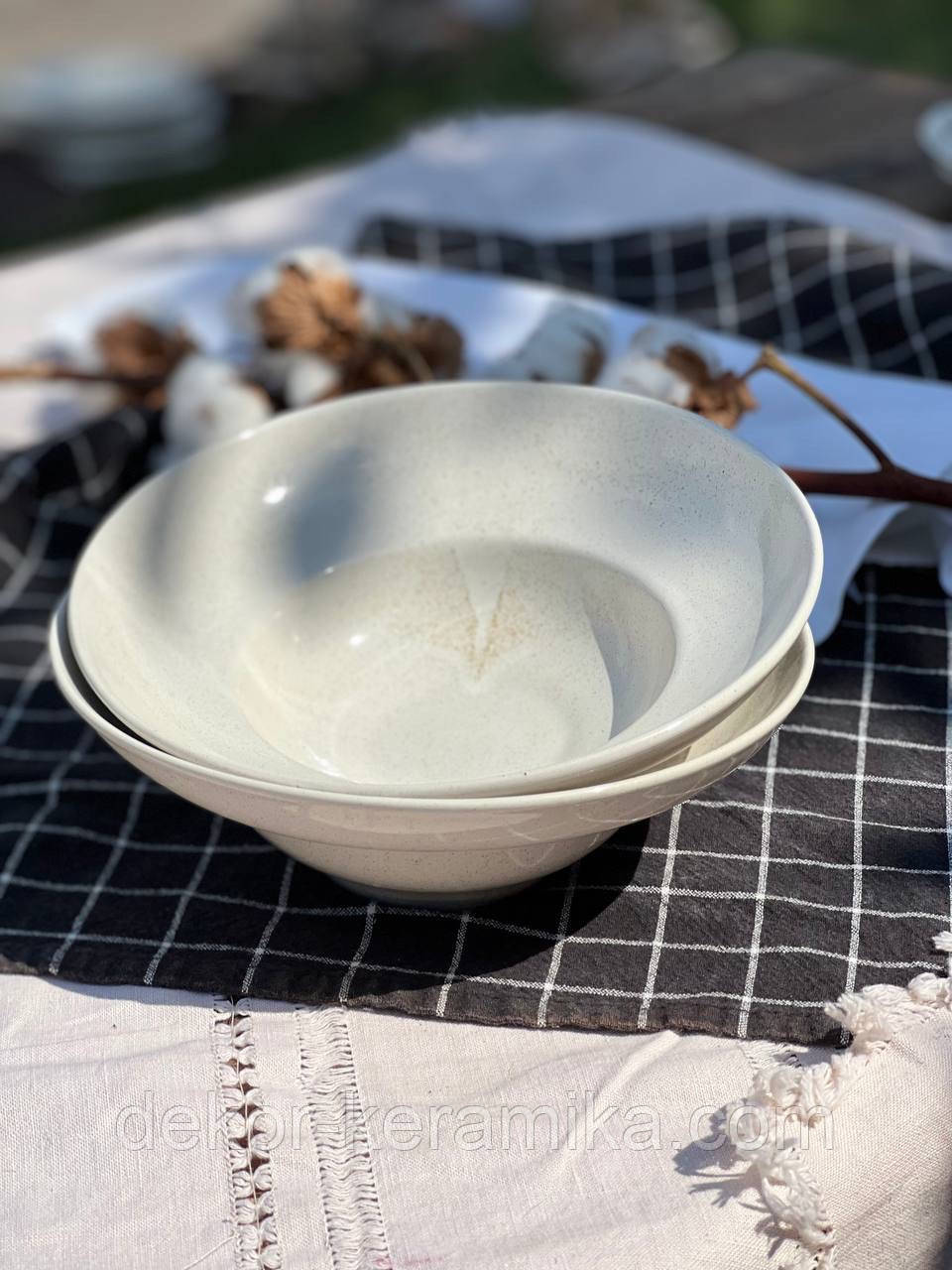 Тарілка для пасти, 300 мл, "Капучино"