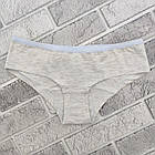 Труси сліпи жіночі однотонні "LUCKY" розмір L меланж 20031374, фото 4