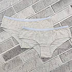 Труси сліпи жіночі однотонні "LUCKY" розмір L меланж 20031374, фото 3