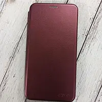Чехол-книжка для Xiaomi Redmi 8A Aspor leather- бордовый