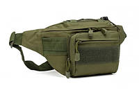 Тактична сумка бананка для військових,сумка на пояс,на плече койот,олива