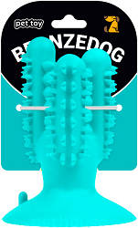 Іграшка для собак Bronzedog PetFun Dental кактус на присоску