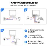 Розумне міні WI-FI реле eWelink mini реле аналог Sonoff mini, фото 2