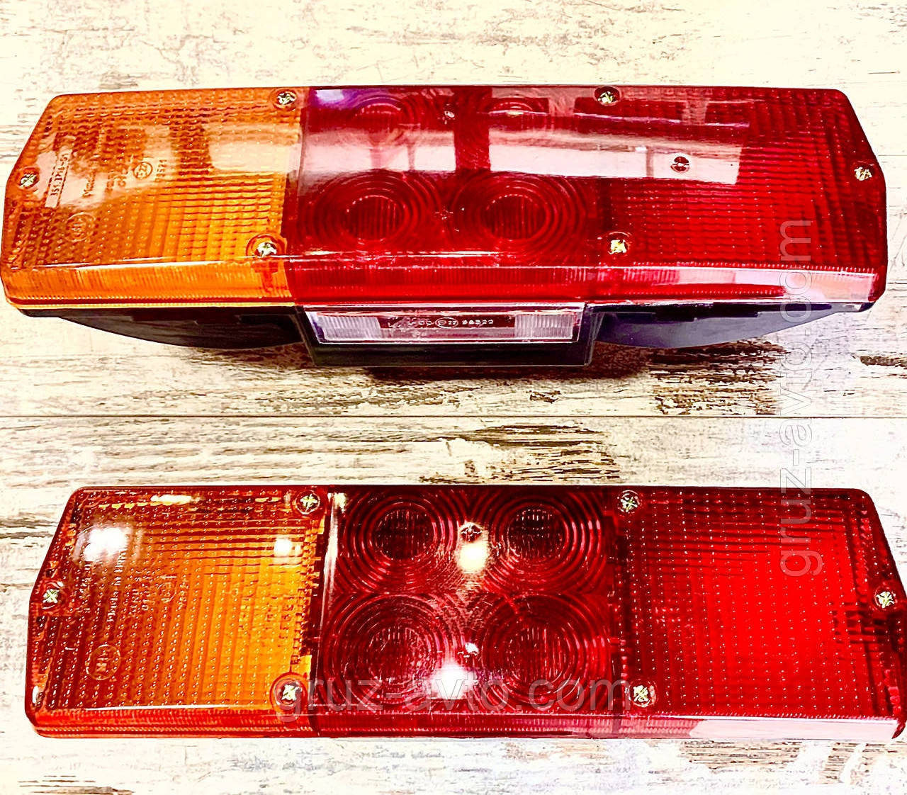 Ліхтарі задні КАМАЗ ЗІЛ ГАЗ комплект-2 шт. Україна АЕА /351.3716-01 лівий/35.3716-01 прав, фото 1